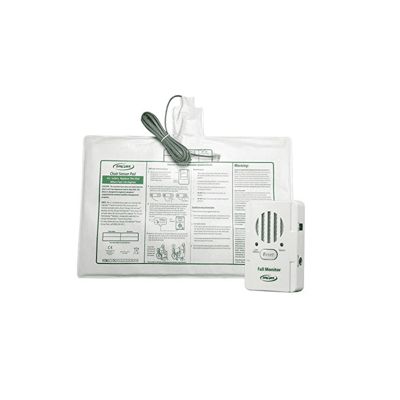 Smart Caregiver Exit Alarm with Chair Pressure Sensing Pad - 10" x 15" - Senior.com Chair Alarms